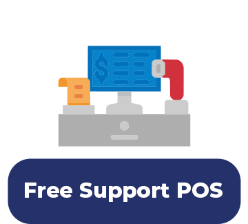 free support pos@1x 1